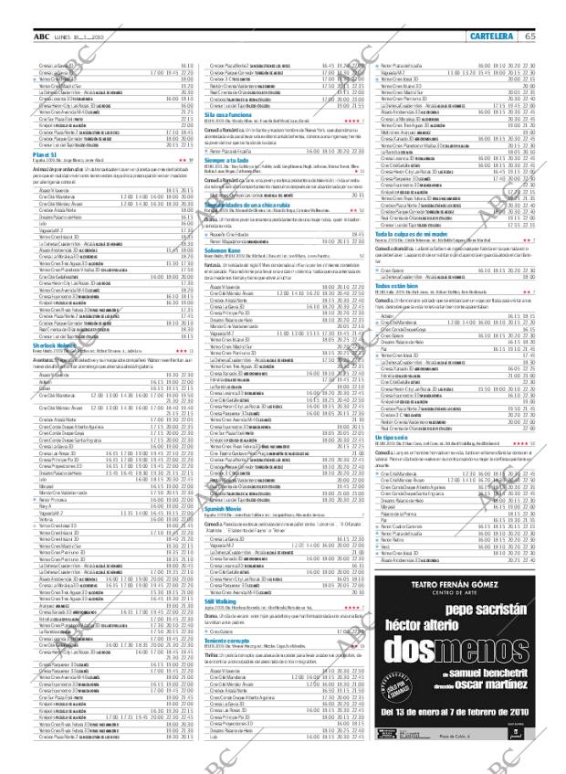 ABC MADRID 18-01-2010 página 65