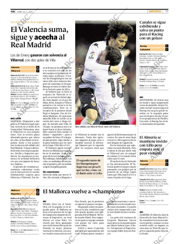 ABC MADRID 18-01-2010 página 77