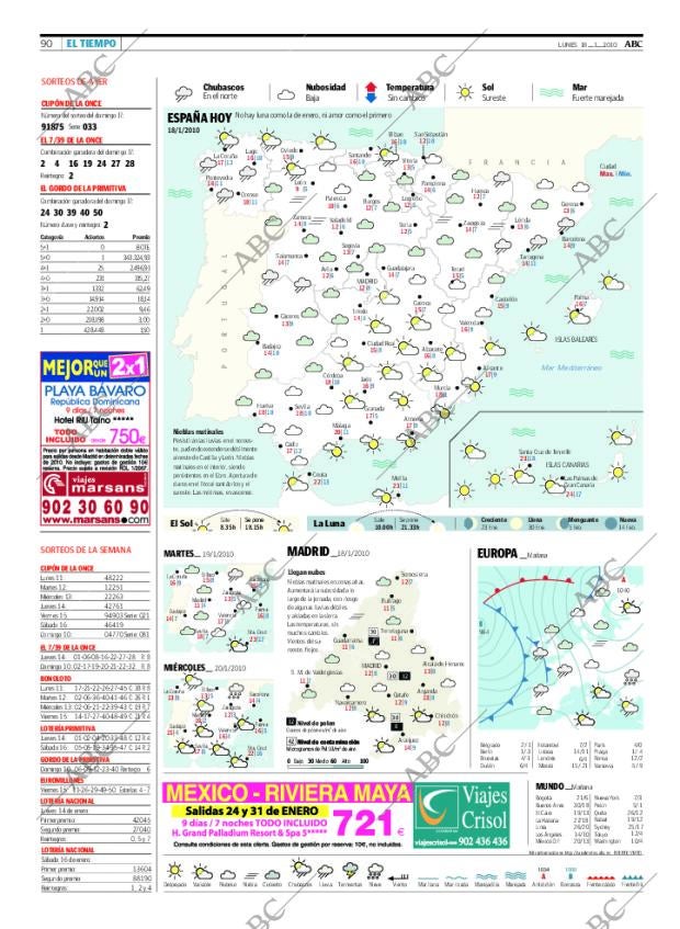 ABC MADRID 18-01-2010 página 90