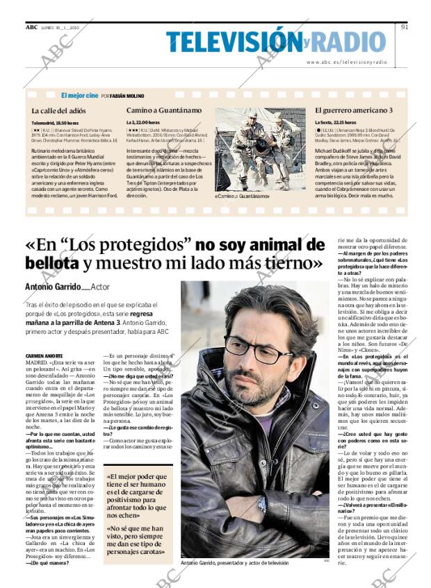 ABC MADRID 18-01-2010 página 91