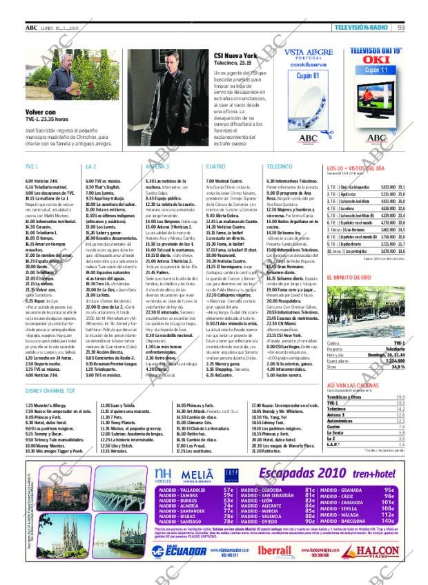 ABC MADRID 18-01-2010 página 93
