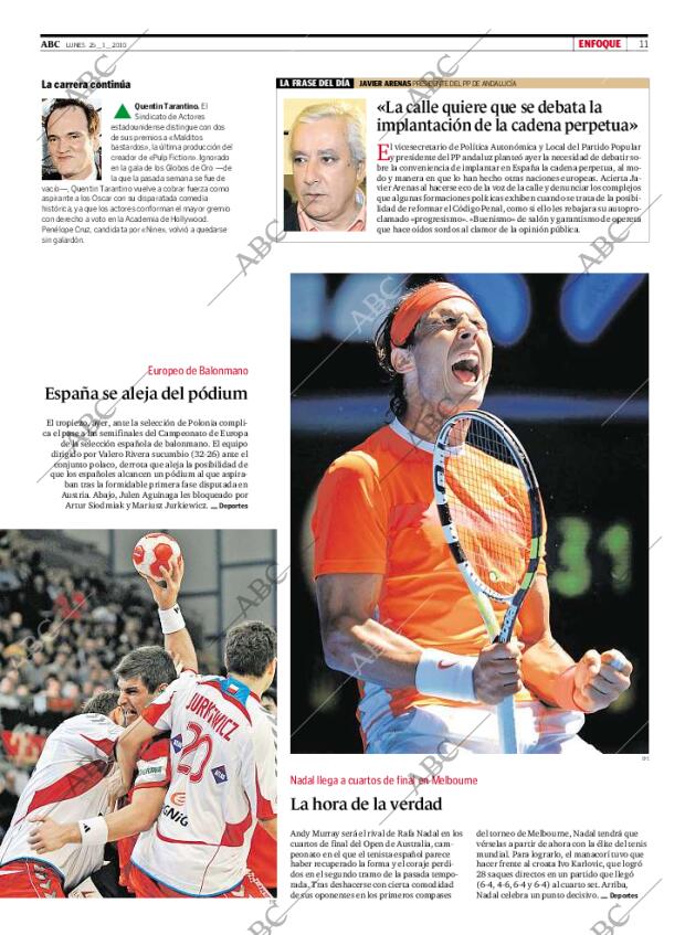 ABC MADRID 25-01-2010 página 11