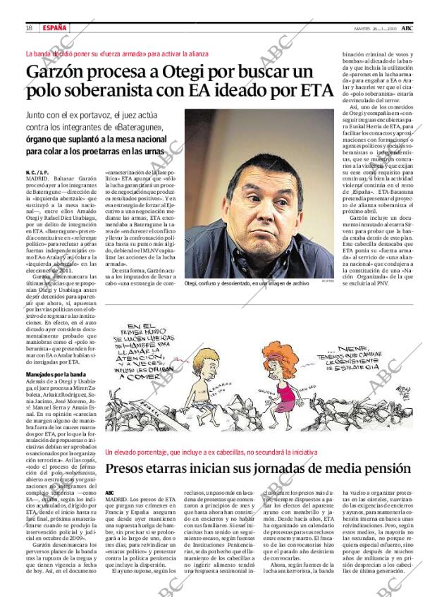 ABC MADRID 26-01-2010 página 18