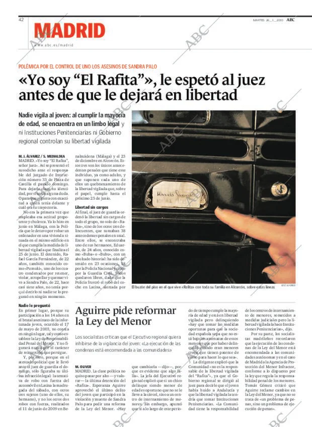 ABC MADRID 26-01-2010 página 42