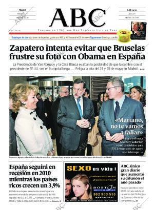 ABC MADRID 27-01-2010 página 1