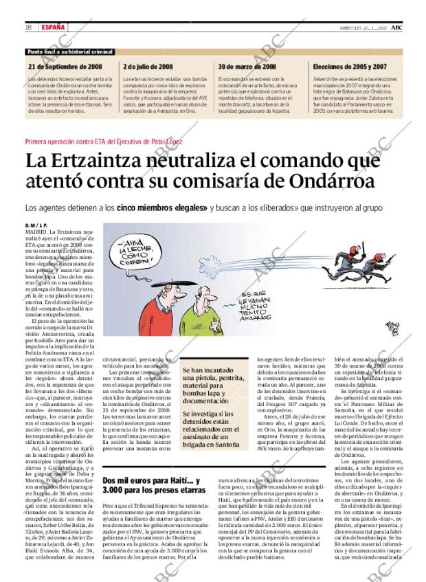 ABC MADRID 27-01-2010 página 18