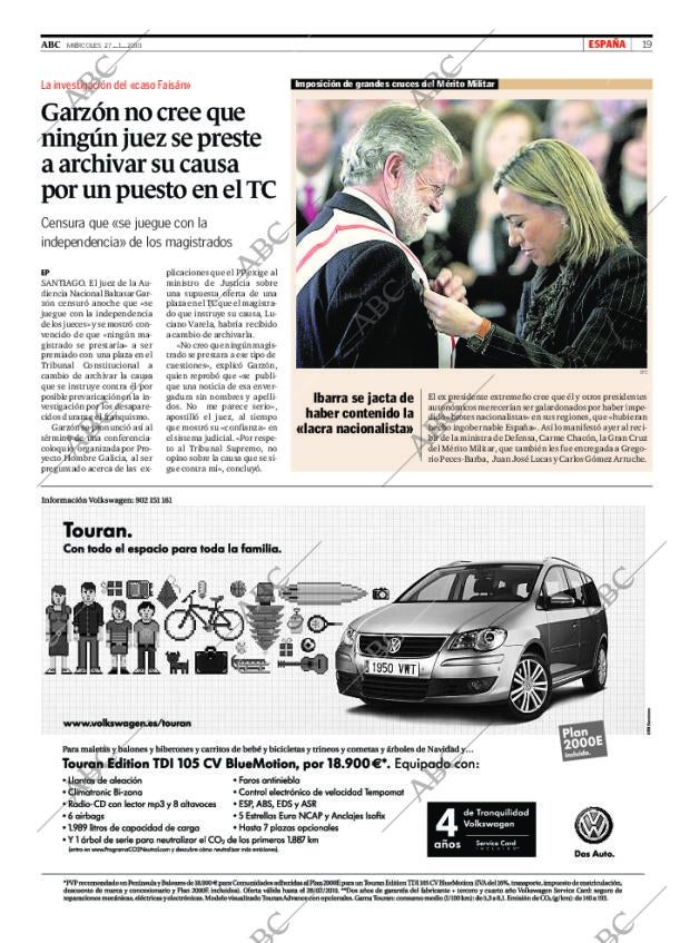 ABC MADRID 27-01-2010 página 19