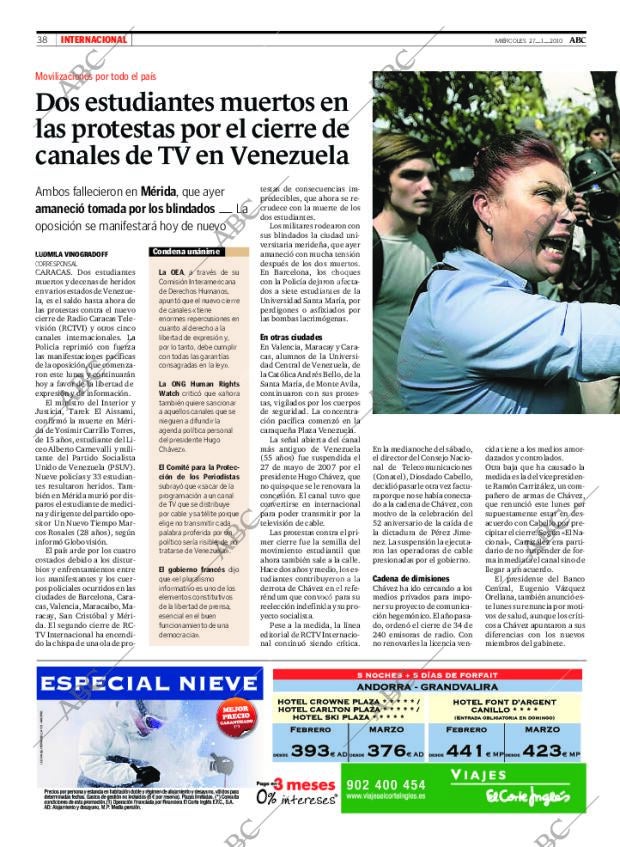 ABC MADRID 27-01-2010 página 38