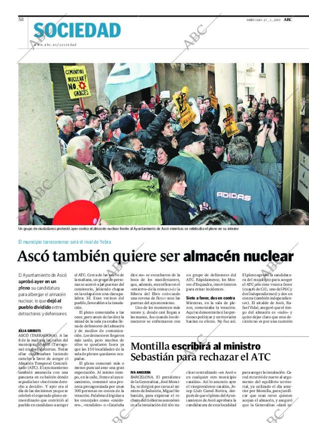 ABC MADRID 27-01-2010 página 58