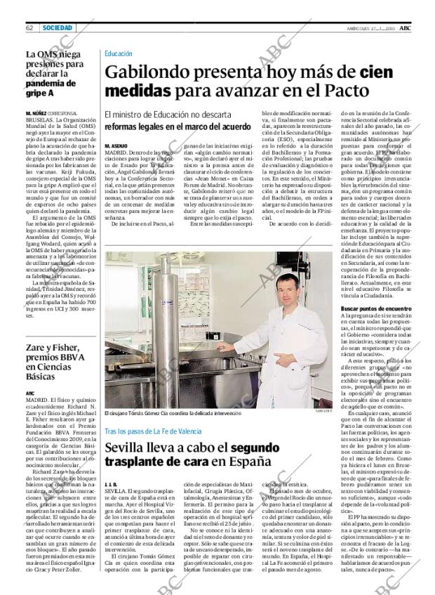 ABC MADRID 27-01-2010 página 62