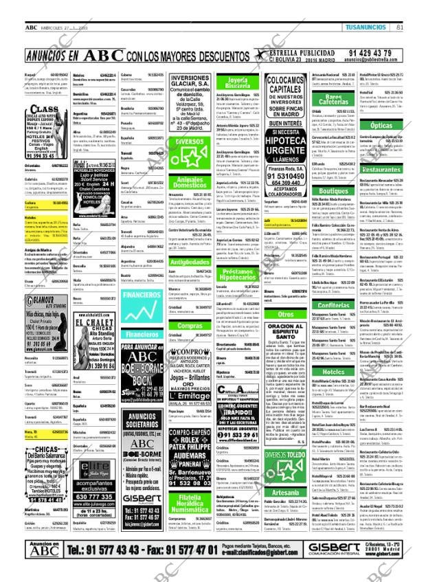 ABC MADRID 27-01-2010 página 81