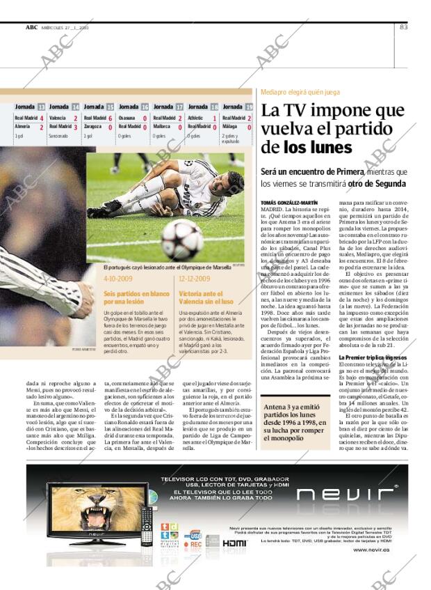 ABC MADRID 27-01-2010 página 83
