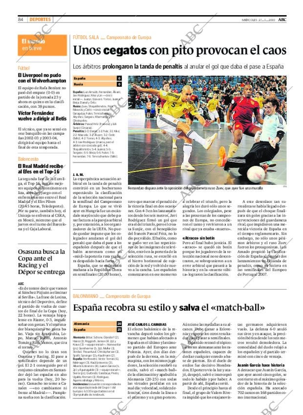 ABC MADRID 27-01-2010 página 84