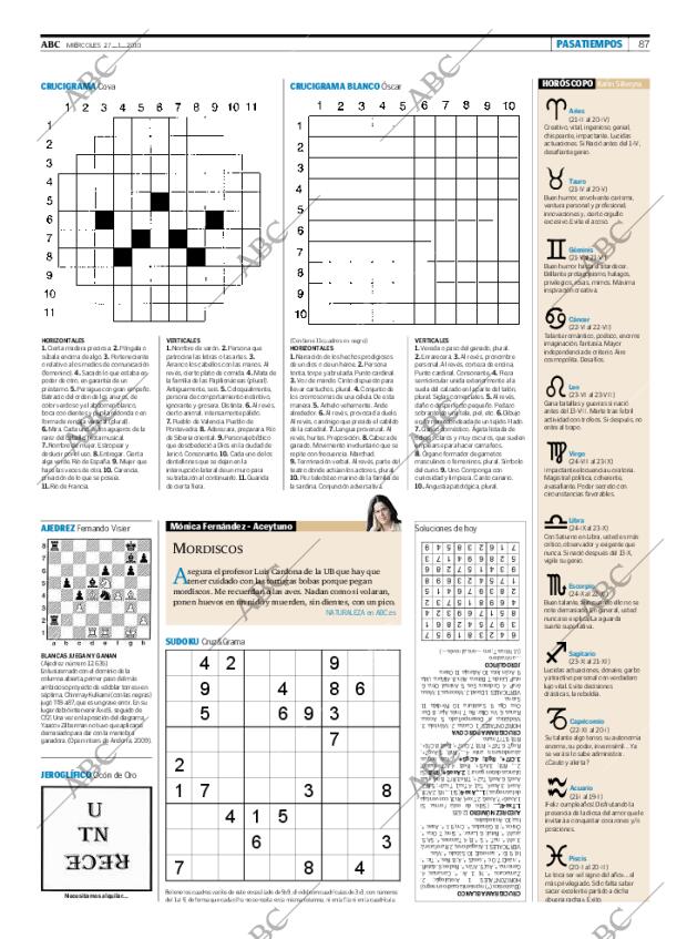 ABC MADRID 27-01-2010 página 87