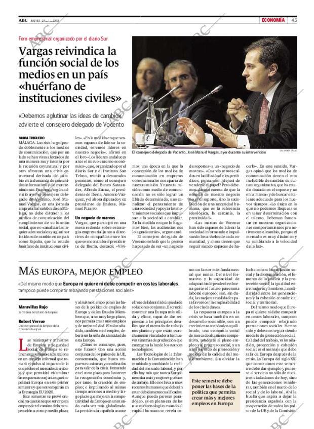 ABC MADRID 28-01-2010 página 45
