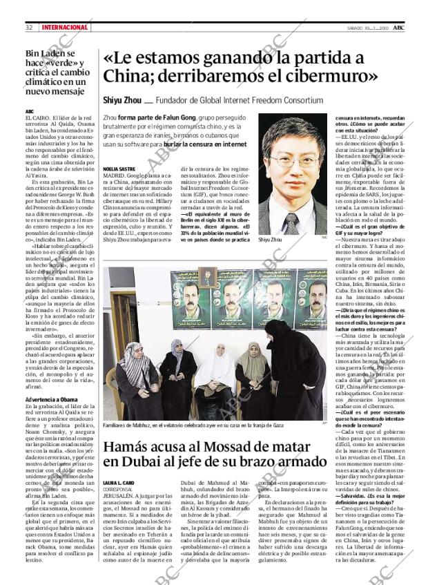 ABC MADRID 30-01-2010 página 32