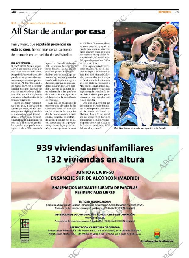 ABC MADRID 30-01-2010 página 85