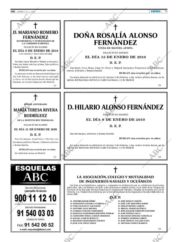 ABC MADRID 31-01-2010 página 77