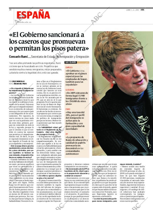 ABC CORDOBA 01-02-2010 página 18