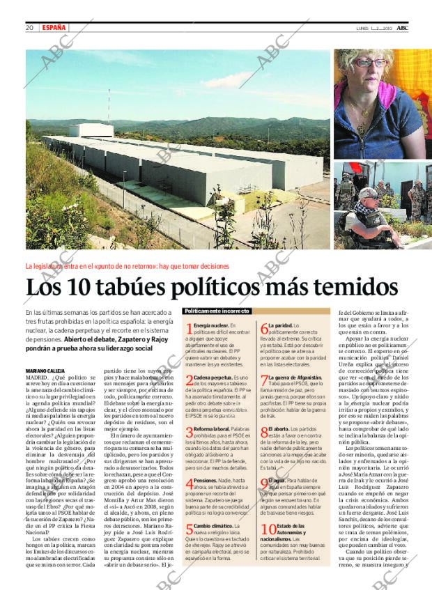 ABC CORDOBA 01-02-2010 página 20