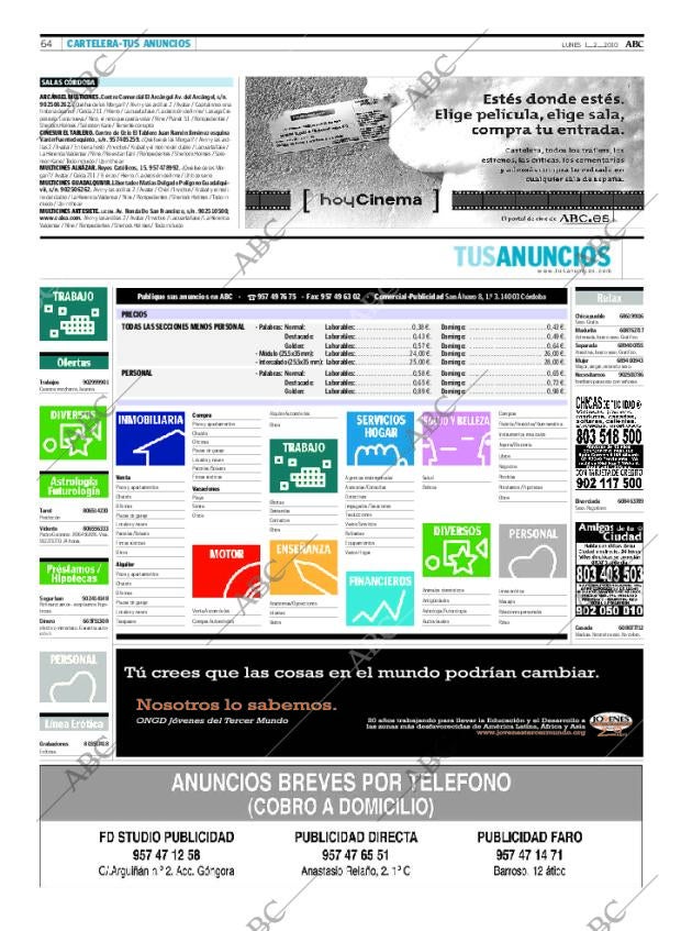 ABC CORDOBA 01-02-2010 página 64