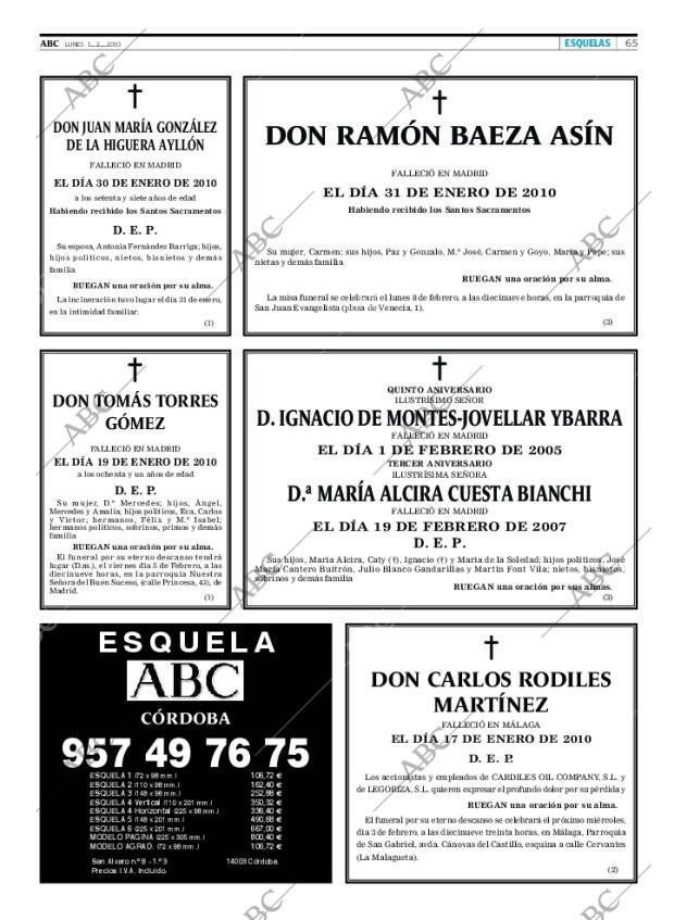ABC CORDOBA 01-02-2010 página 65