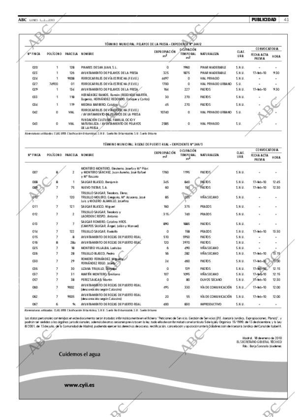 ABC MADRID 01-02-2010 página 41