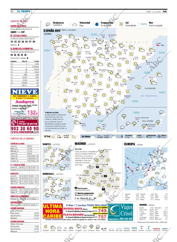 ABC MADRID 01-02-2010 página 92