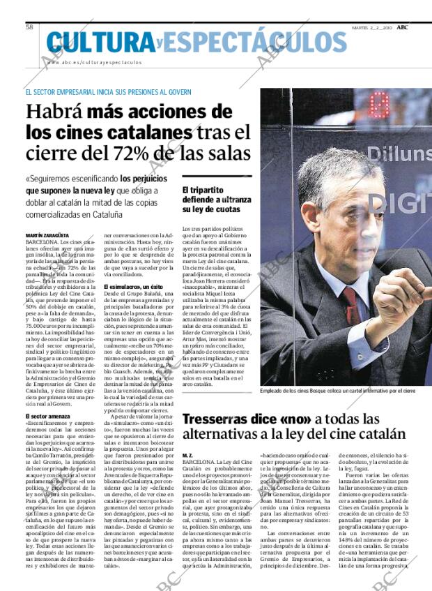 ABC MADRID 02-02-2010 página 58