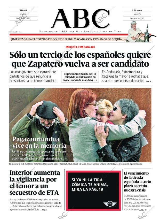 ABC MADRID 08-02-2010 página 1