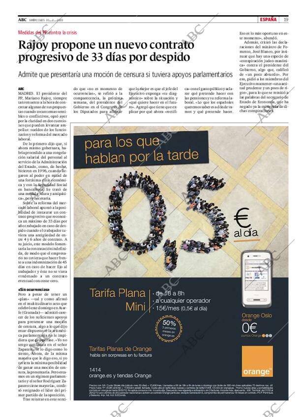ABC MADRID 10-02-2010 página 19