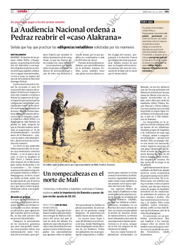 ABC MADRID 10-02-2010 página 22