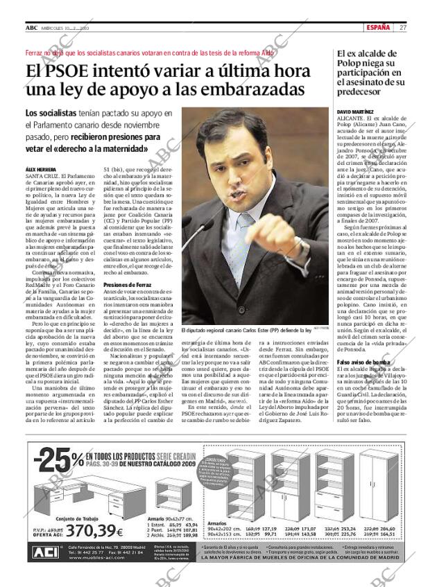 ABC MADRID 10-02-2010 página 27