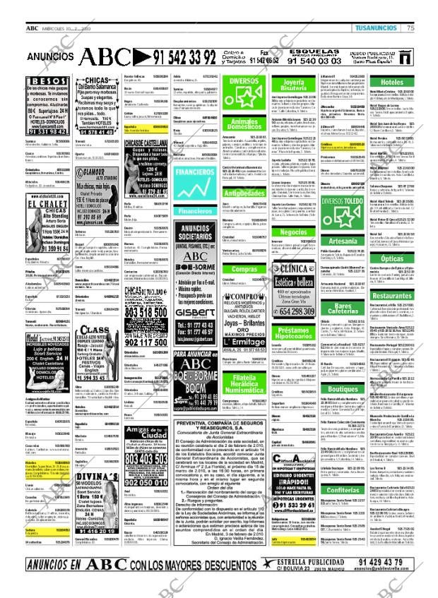 ABC MADRID 10-02-2010 página 75