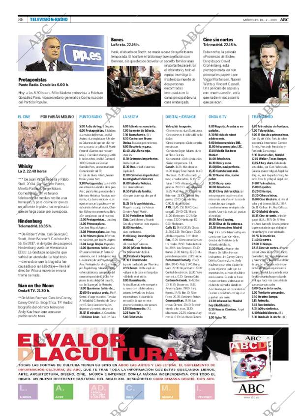 ABC MADRID 10-02-2010 página 86