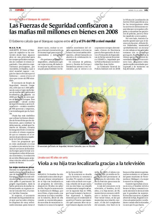 ABC MADRID 11-02-2010 página 26