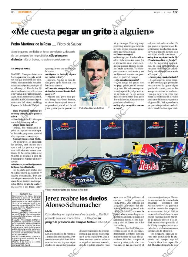 ABC MADRID 11-02-2010 página 86