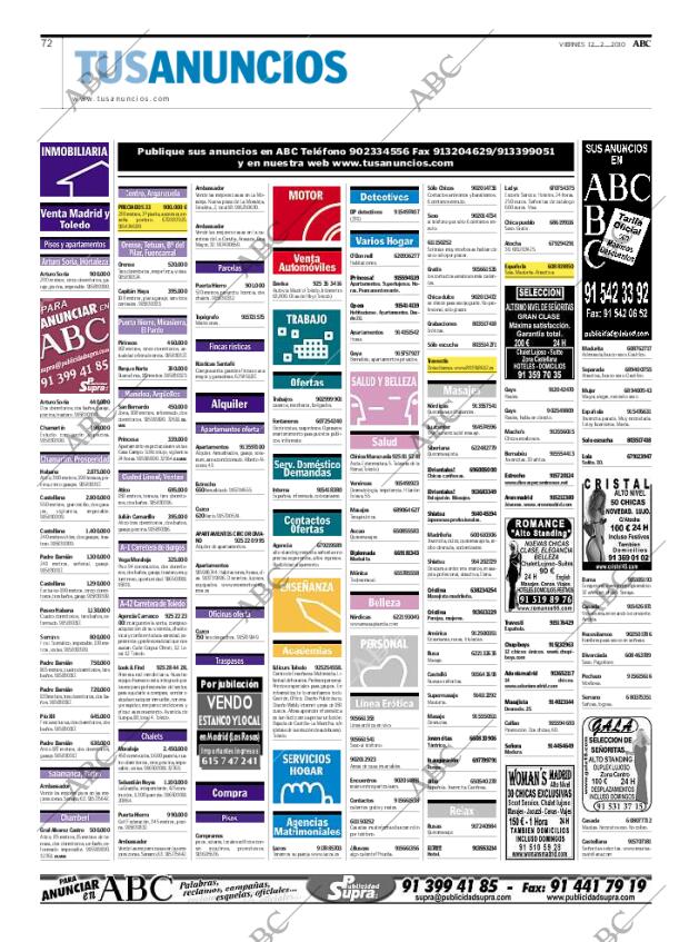 ABC MADRID 12-02-2010 página 72