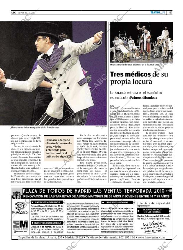 ABC MADRID 12-02-2010 página 85