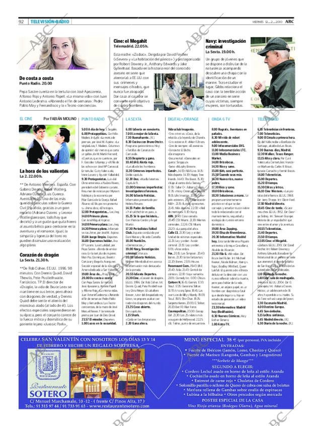 ABC MADRID 12-02-2010 página 92