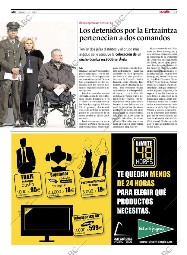 ABC MADRID 13-02-2010 página 23