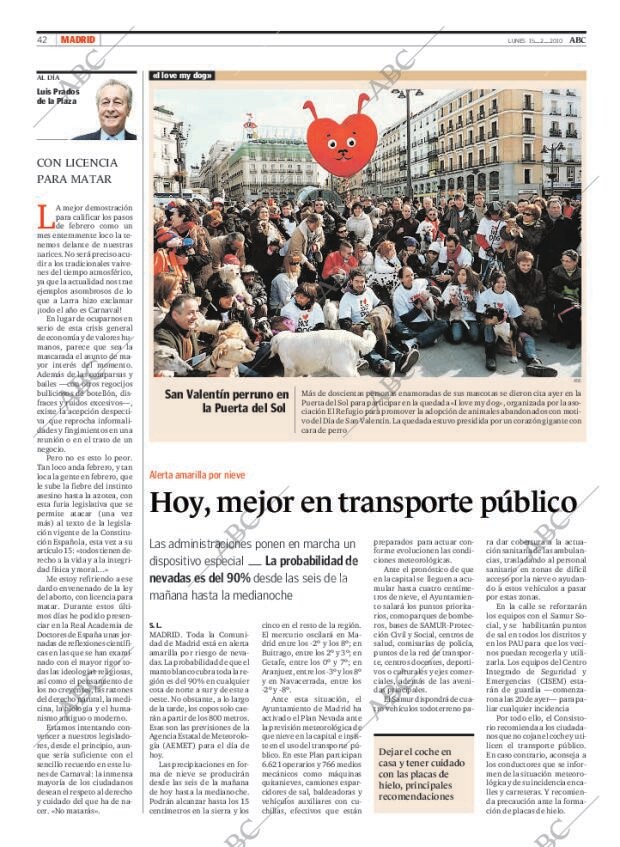 ABC MADRID 15-02-2010 página 42
