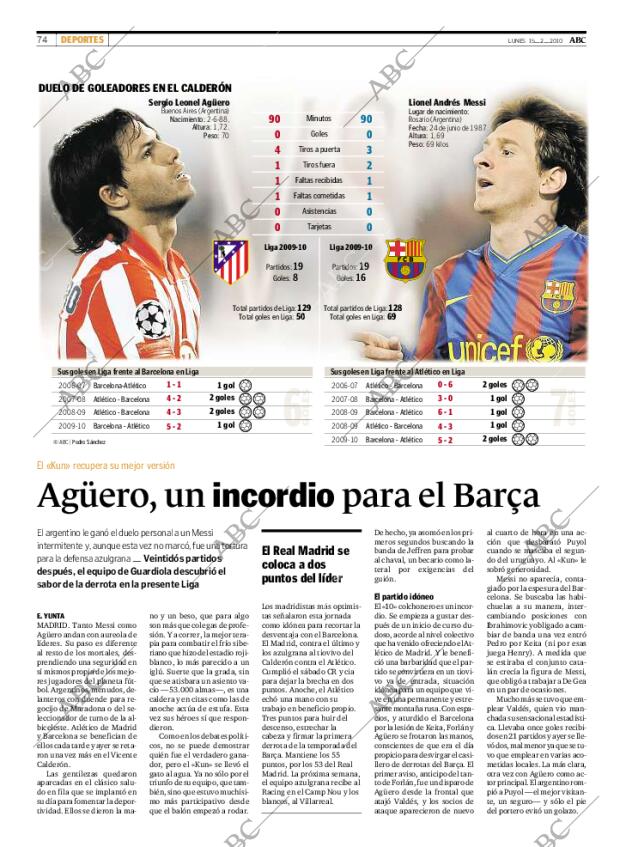 ABC MADRID 15-02-2010 página 74