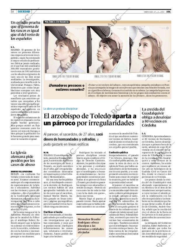 ABC MADRID 24-02-2010 página 54