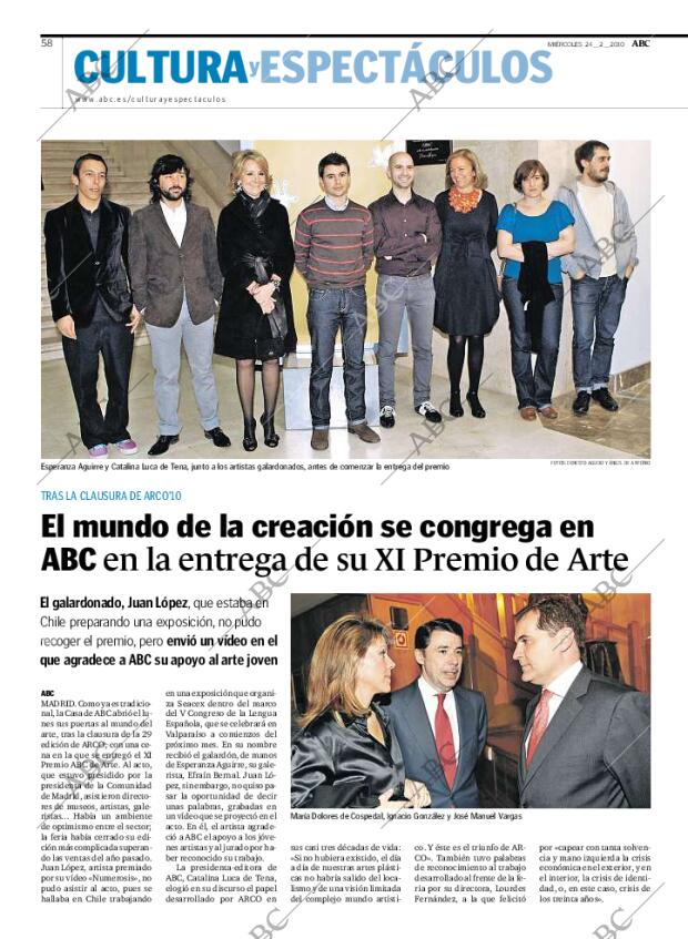 ABC MADRID 24-02-2010 página 58