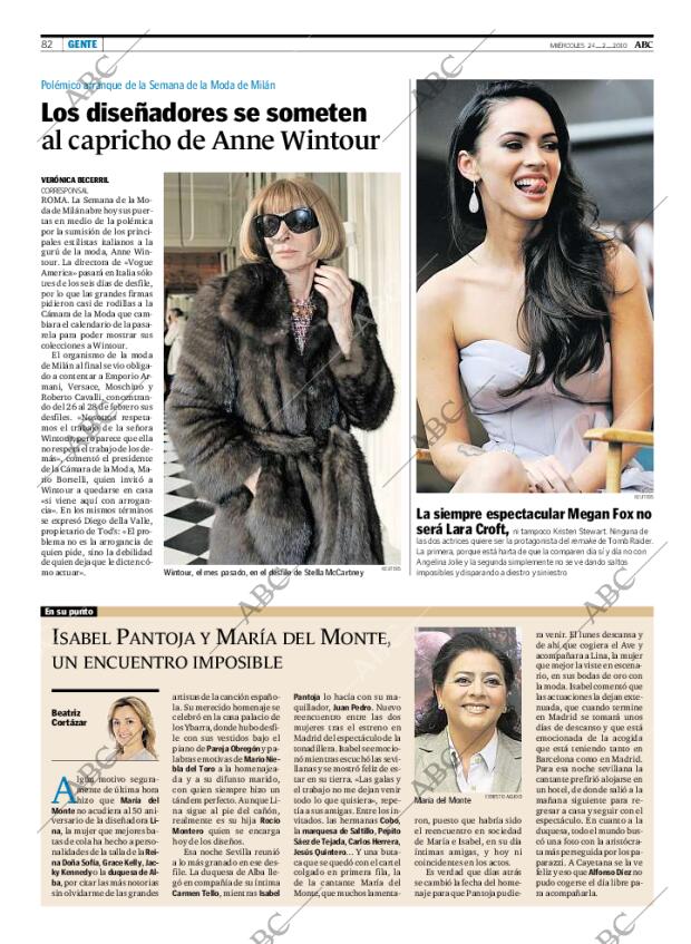 ABC MADRID 24-02-2010 página 82