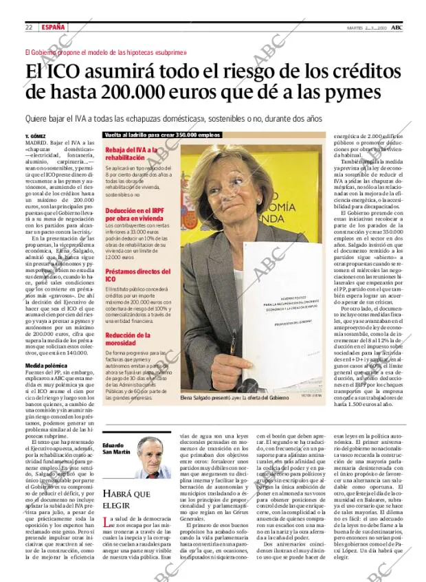 ABC MADRID 02-03-2010 página 22