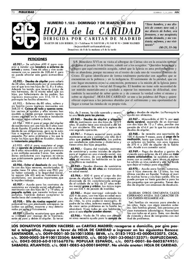 ABC MADRID 07-03-2010 página 70
