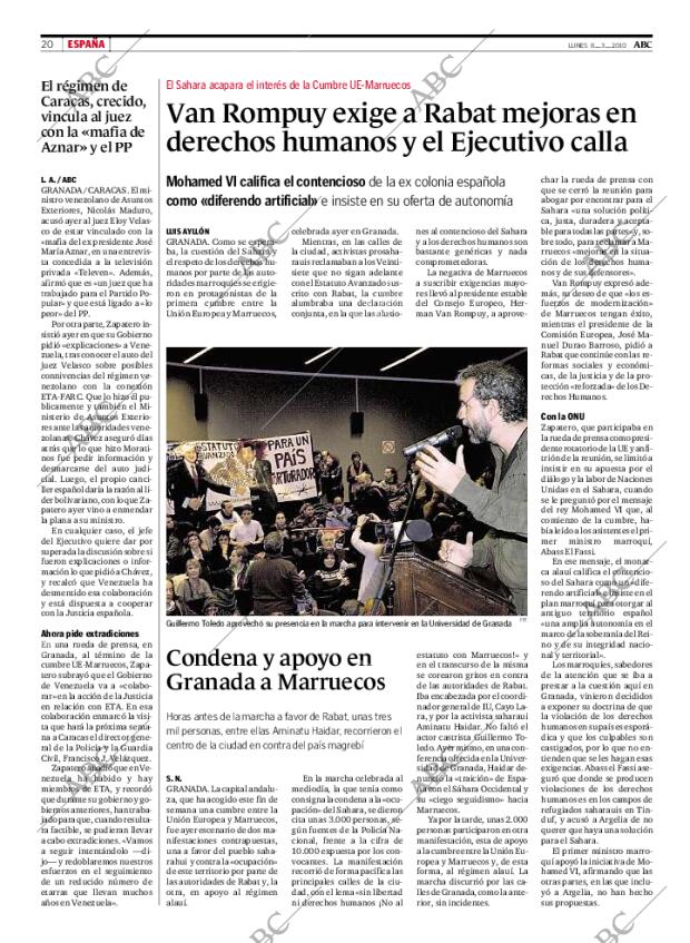 ABC MADRID 08-03-2010 página 20