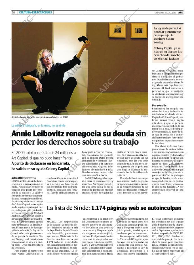 ABC MADRID 10-03-2010 página 58